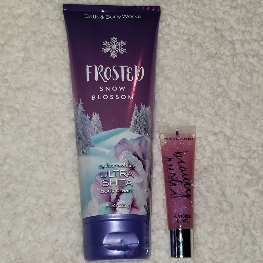 Lotion and gloss set